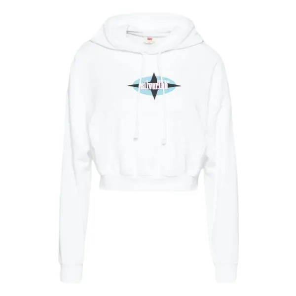 Толстовка Levi's Graphic Laundry Hoodie, белый/синий