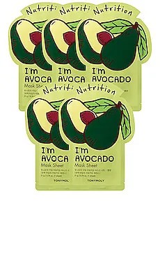 Тканевая маска i'm avocado sheet mask - TONYMOLY