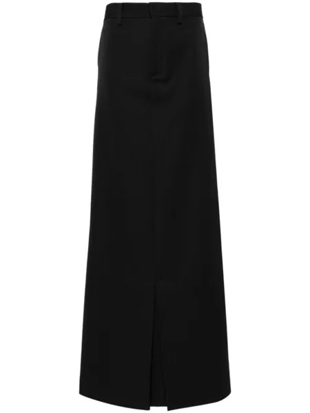 Jean Paul Gaultier шерстяные брюки-юбка, черный