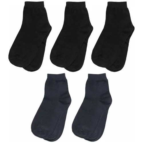Носки RuSocks 5 пар, размер 18-20, мультиколор