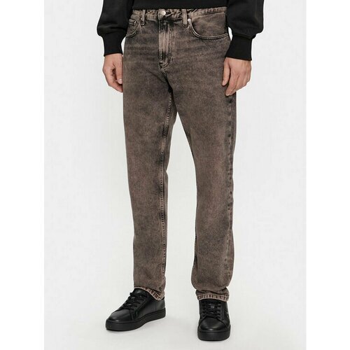 Джинсы Calvin Klein Jeans, размер 33/32 [JEANS], коричневый