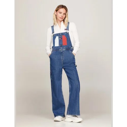 Комбинезон Tommy Jeans, размер S, синий