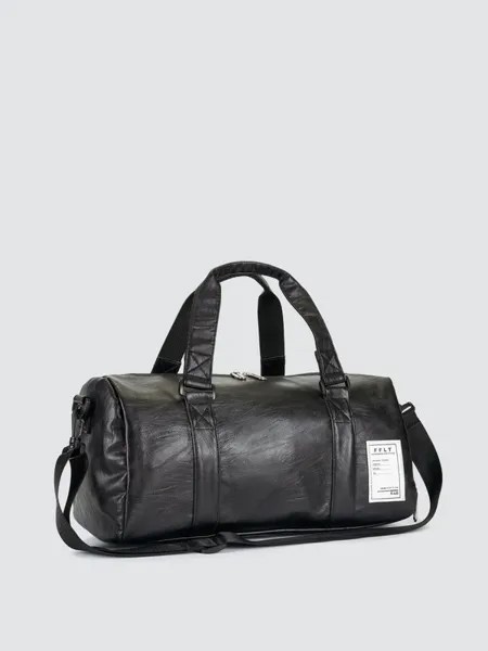 Дорожная сумка мужская JOURNEY 188 черная, 32х26х51 см