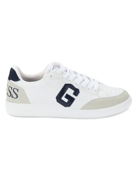 Кроссовки с логотипом Guess, серебро
