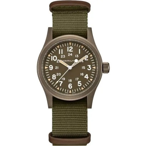 Наручные часы Hamilton Khaki Field, коричневый