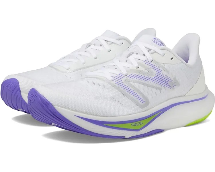 Кроссовки New Balance FuelCell Rebel v3, цвет White/Thirty Watt