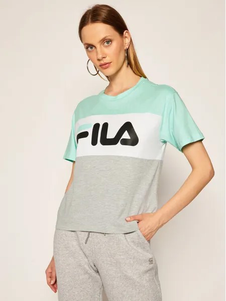 Футболка стандартного кроя Fila, мультиколор