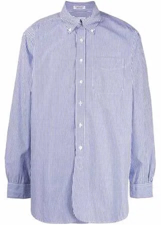 Engineered Garments полосатая рубашка с длинными рукавами