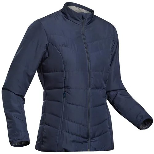 Куртка для треккинга в горах женская TREK 50, размер: M, цвет: Синий Графит/Черный FORCLAZ Х Decathlon