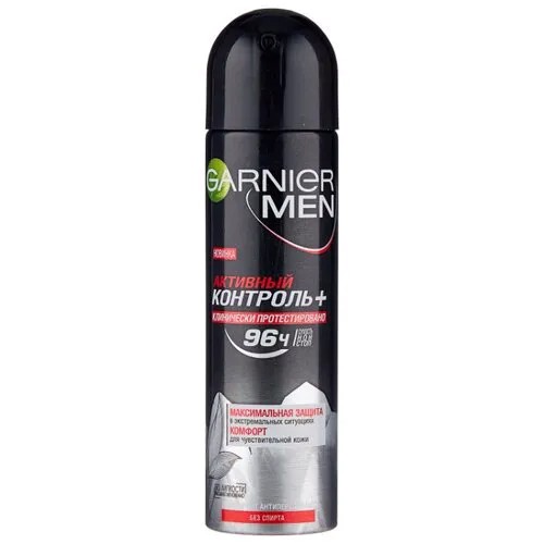Дезодорант-антиперспирант спрей Garnier Men Активный контроль Клинически Протестировано, 150 мл