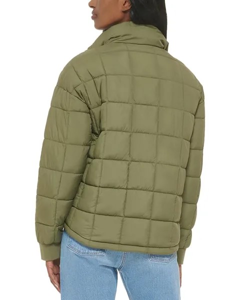 Куртка Levi's Box Quilted Jacket, цвет Lichen Green