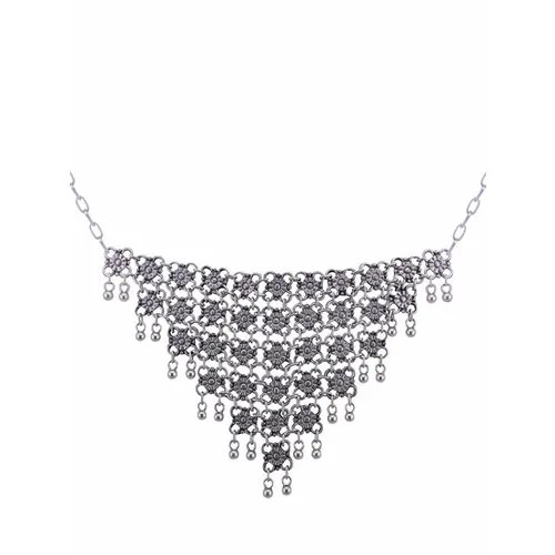 Колье OTOKODESIGN, серебристый