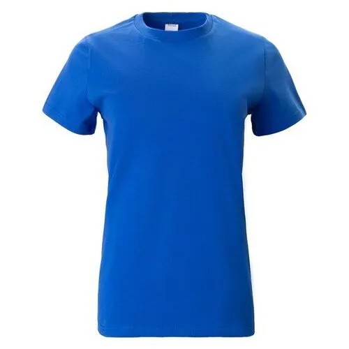 Футболка Minaku, хлопок, однотонная, размер 54/3XL, синий
