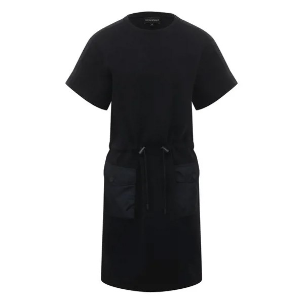 Хлопковое платье Emporio Armani