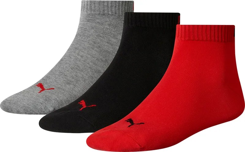 Носки Puma Socks Unisex 3 шт, красный