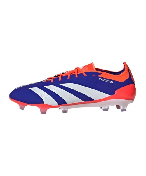 Бутсы predator elite l fg Adidas Performance, синий