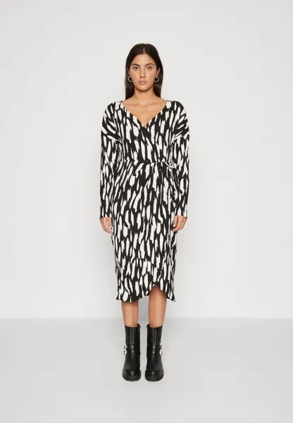 Платье из джерси VILAYA ILA MID CALF DRESS, цвет black