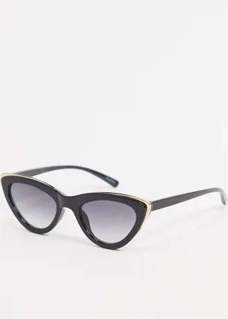 Солнцезащитные очки черного/золотистого цвета Aldo Almanya-Черный цвет