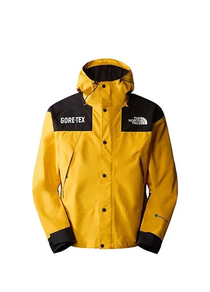 Желтое пальто с капюшоном The North Face