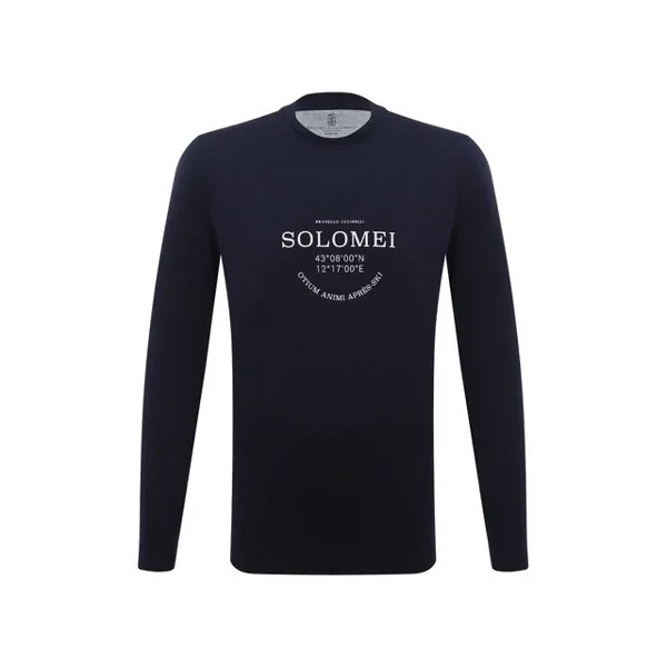Хлопковый лонгслив Brunello Cucinelli