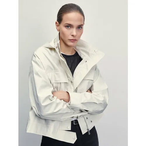 Куртка Zarina, размер XL (RU 50)/170, молочный