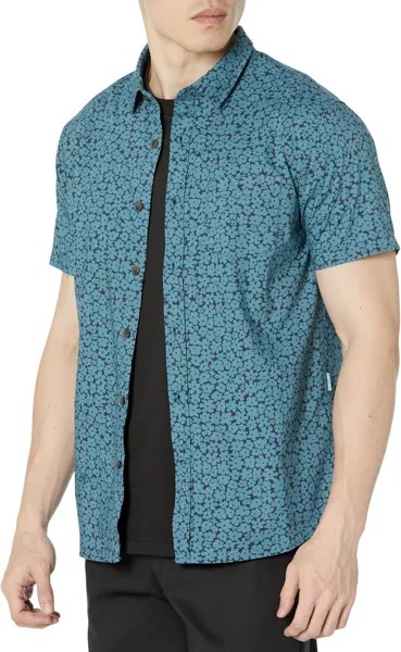 Рубашка VISSLA Cut Up Eco Short Sleeve Woven, цвет Deep Water