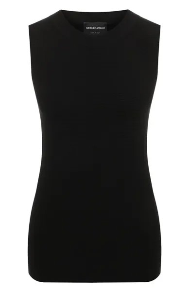 Топ из вискозы Giorgio Armani