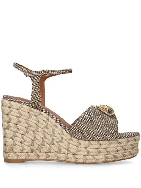 Kurt Geiger London эспадрильи Kensington 105 с кристаллами, нейтральный цвет