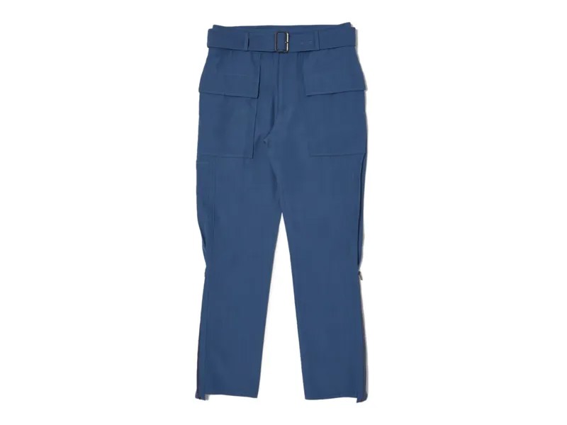 Мужские брюки-карго с карманами Salvatore Ferragamo, синий