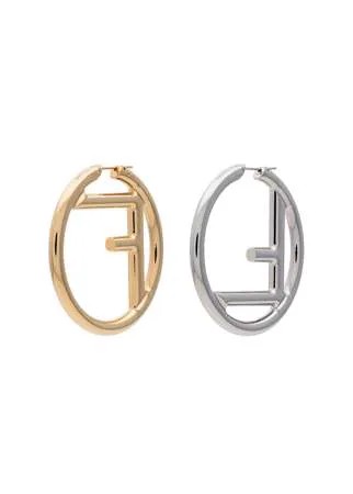 Fendi FF logo earrings