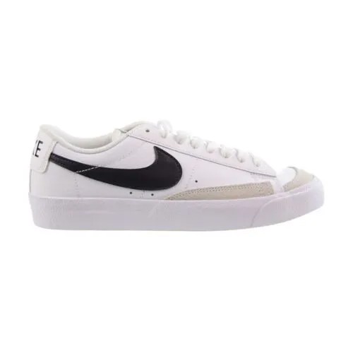 Детские кроссовки Nike Blazer Low 77 (GS) бело-оранжево-черные DA4074-101