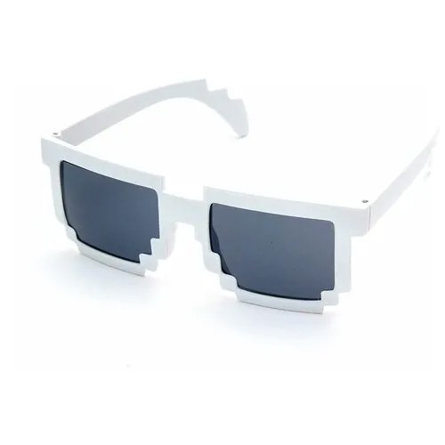 Солнцезащитные очки Maskbro, вайфареры, оправа: пластик, красный