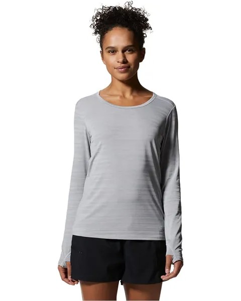 Рубашка Mountain Hardwear Mighty Stripe Long Sleeve, цвет Glacial