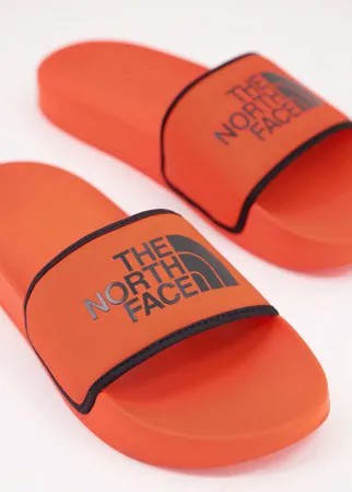 Оранжевые шлепанцы The North Face Base Camp-Оранжевый цвет