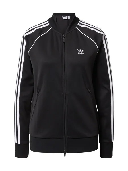 Худи на молнии Adidas PRIMEBLUE SST, черный