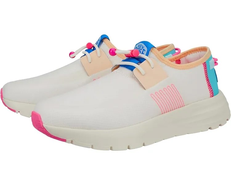 Кроссовки Hey Dude Sirocco Color-Block, цвет Cream/Multi