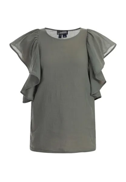 Блуза Dreimaster Vintage, оливковый