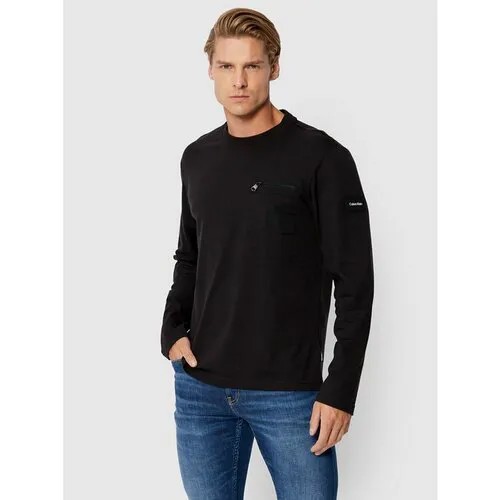 Лонгслив CALVIN KLEIN, размер S [INT], черный