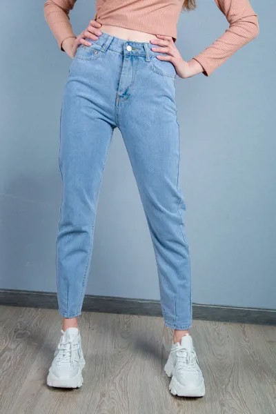 Джинсы женские Denim L-115 (28, Голубой)