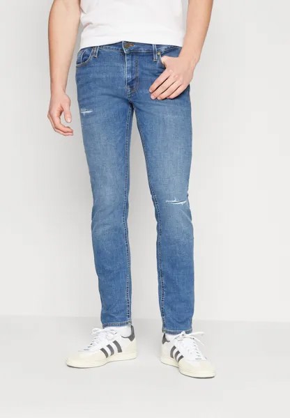 Джинсы Skinny Fit JJILIAM JJSEAL SQ 712 Jack & Jones, синий деним