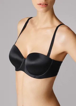 Sheer touch bandeau bra