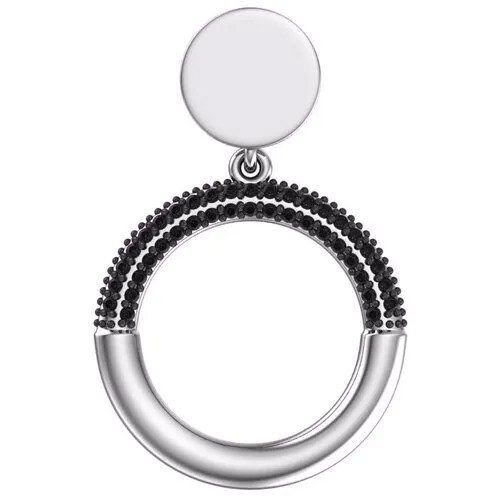 Серебряная подвеска с фианитами 4101215-00205