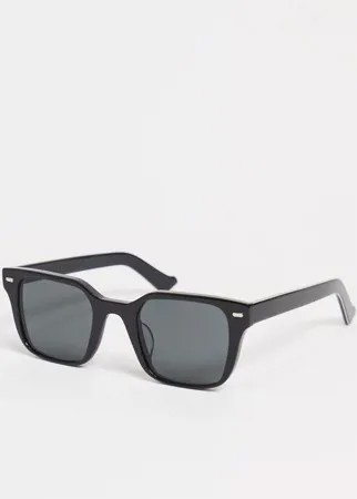 Черные квадратные солнцезащитные очки в стиле унисекс Spitfire Lovejoy-Черный цвет