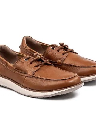 Топсайдеры мужские Clarks Un Pilot Lace 26149716 коричневые 44 EU
