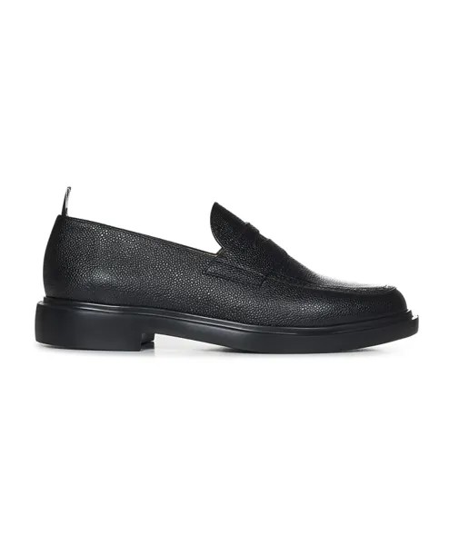 Пенни лоферы на резиновой подошве Thom Browne, черный