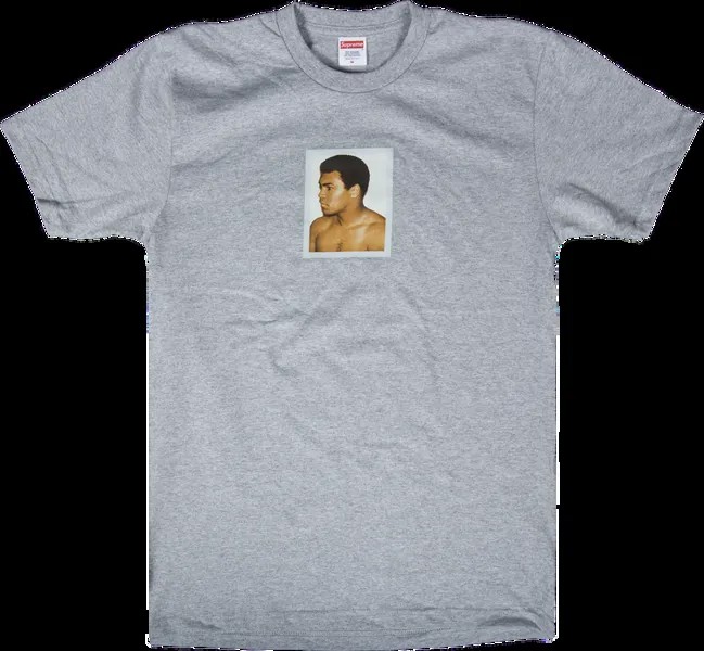 Футболка Supreme Ali x Warhol T-Shirt 'Grey', серый