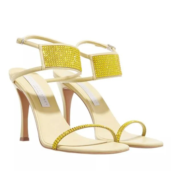 Туфли stella 100 eco alter mat/crystal pistachio Stella Mccartney, зеленый