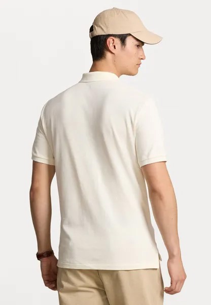 Поло CLASSIC FIT LOGO MESH POLO SHIRT Ralph Lauren, бежевый