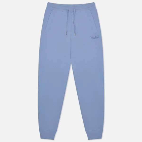 Женские брюки Woolrich Logo голубой, Размер M