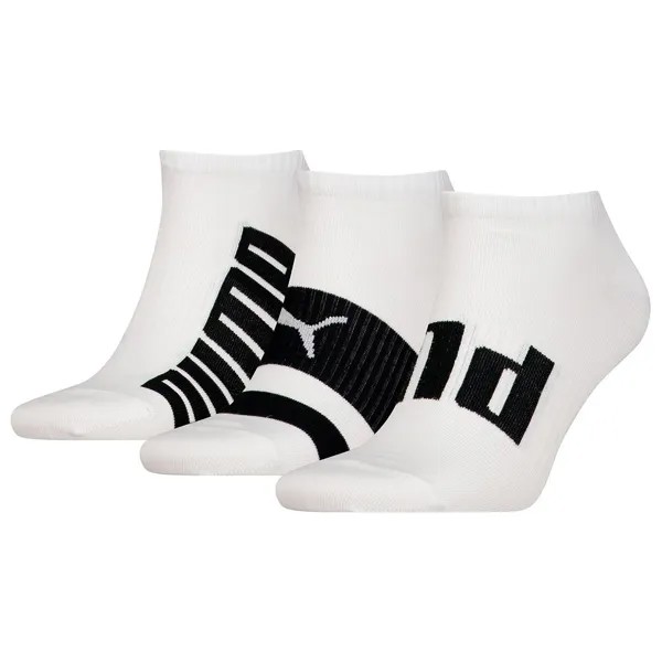 Носки Puma Big Logo Sneaker 3 units, белый